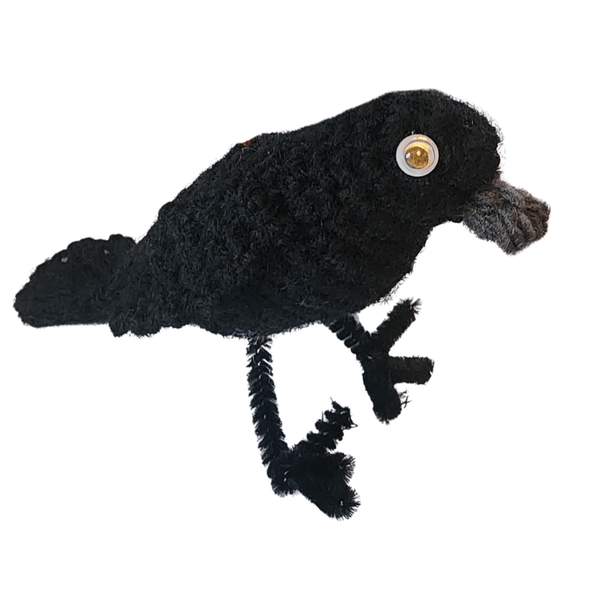 Raven Ornament Crochet Pattern - My Fingers Fly