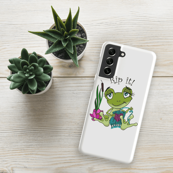 Rip - it Frog Samsung® Phone Case - My Fingers Fly