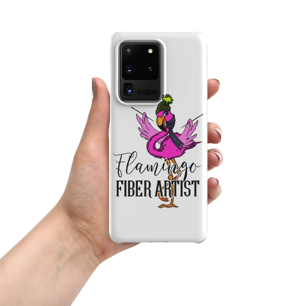 Samsung® Phone Case, Flamingo Fiber Artist - My Fingers Fly