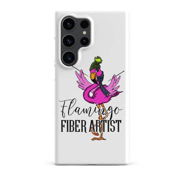 Samsung® Phone Case, Flamingo Fiber Artist - My Fingers Fly