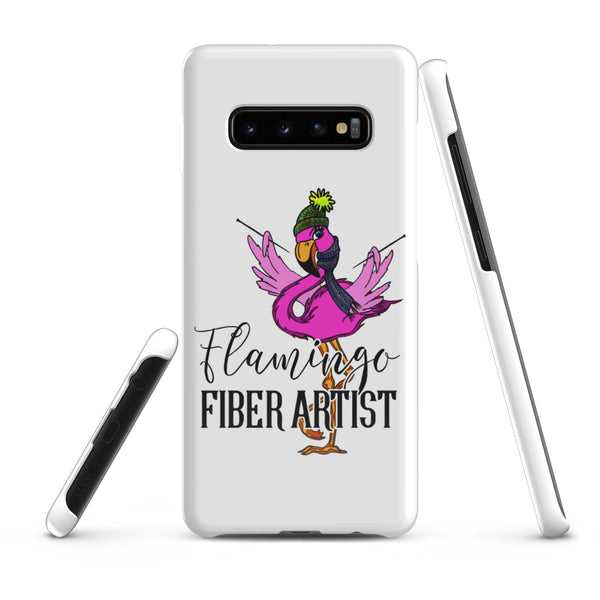 Samsung® Phone Case, Flamingo Fiber Artist - My Fingers Fly