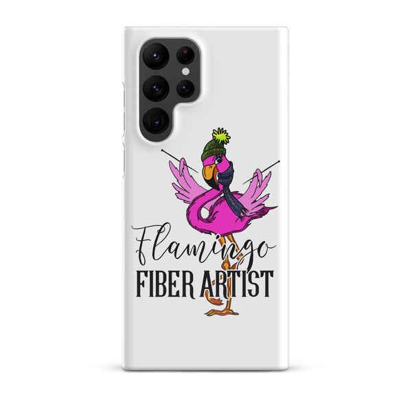 Samsung® Phone Case, Flamingo Fiber Artist - My Fingers Fly