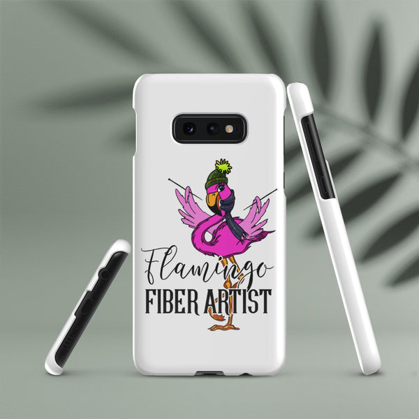 Samsung® Phone Case, Flamingo Fiber Artist - My Fingers Fly