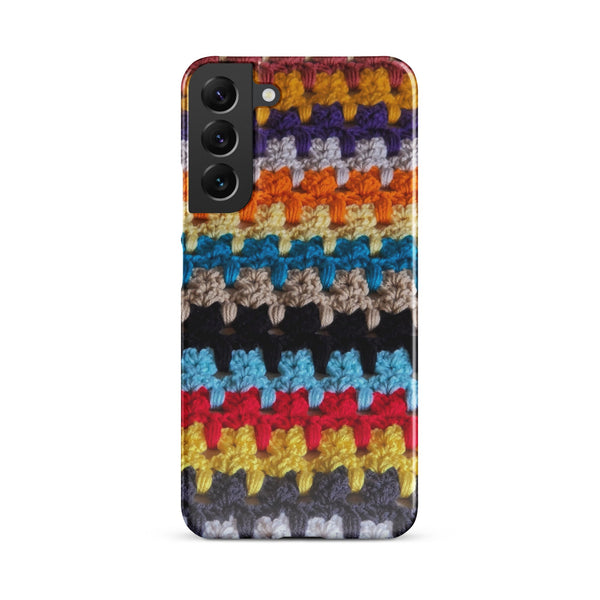 Samsung® Phone Case - Kittens in a Row Afghan Graphic - My Fingers Fly
