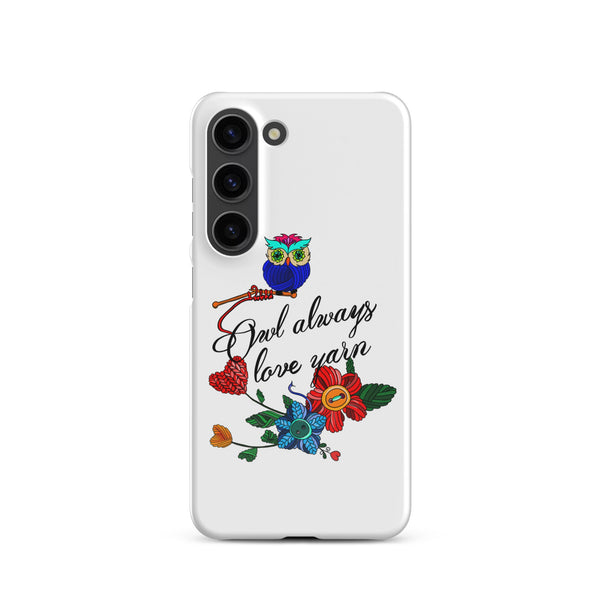 Samsung® Phone Case, Owl Always Love Yarn - My Fingers Fly