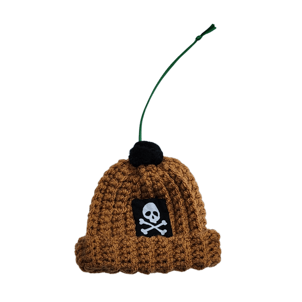 Skull Beanie Ornament Crochet Pattern - My Fingers Fly