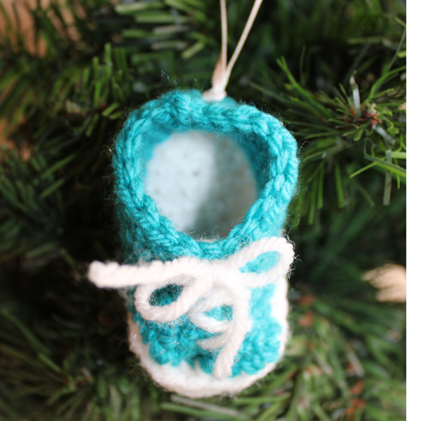 Sneaker Ornament Crochet Pattern