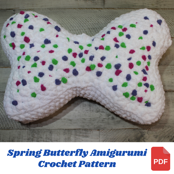 Spring Butterfly Amigurumi Crochet Pattern