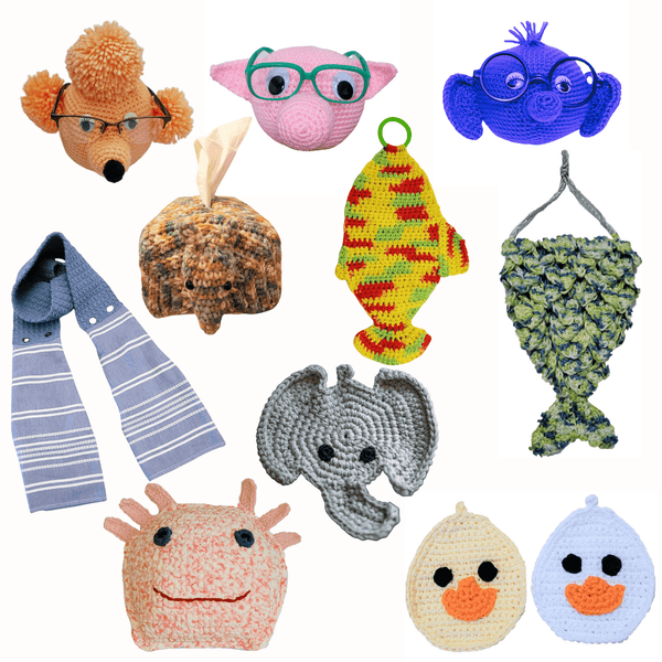 Stashbuster Projects Ebook - 30 One - Skein Crochet Patterns - My Fingers Fly