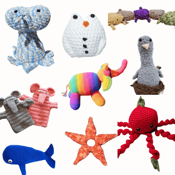 Stashbuster Projects Ebook - 30 One - Skein Crochet Patterns - My Fingers Fly