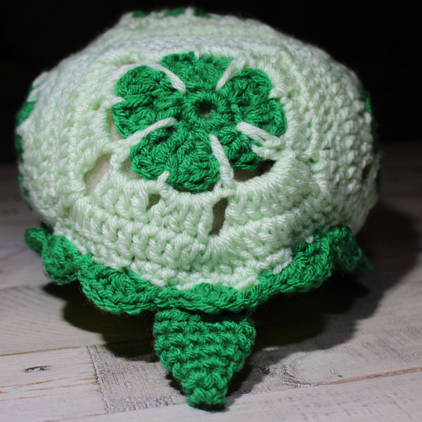 St. Patrick's Day Turtle Amigurumi Crochet Pattern PDF