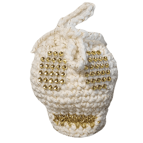 Sugar Skull Treat Bag Crochet Pattern - My Fingers Fly