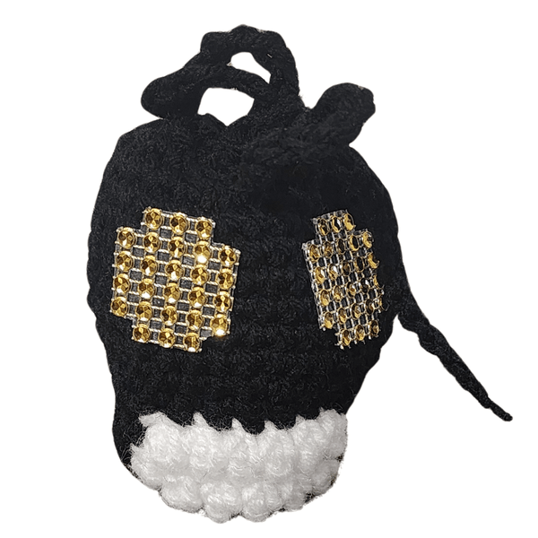 Sugar Skull Treat Bag Crochet Pattern - My Fingers Fly