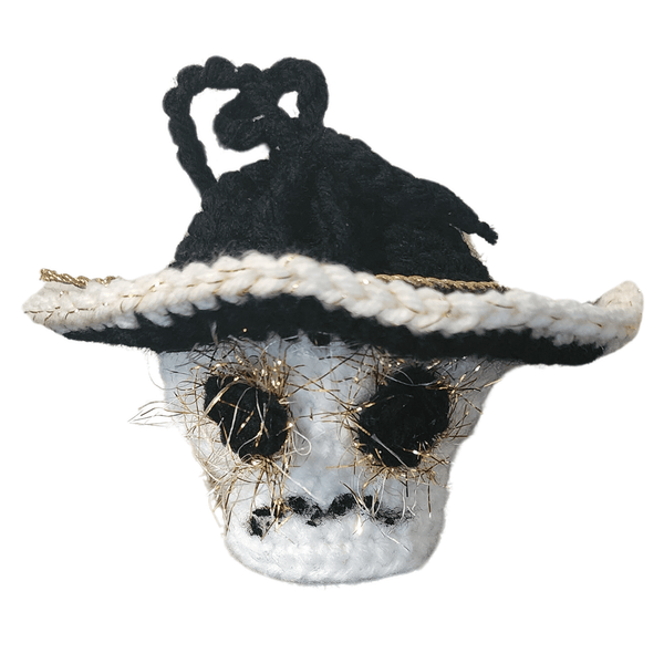 Sugar Skull Treat Bag Crochet Pattern - My Fingers Fly