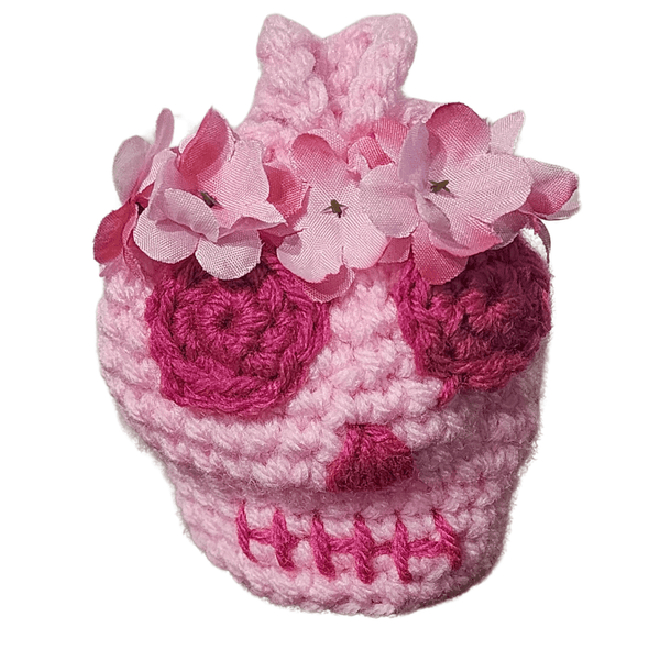Sugar Skull Treat Bag Crochet Pattern - My Fingers Fly