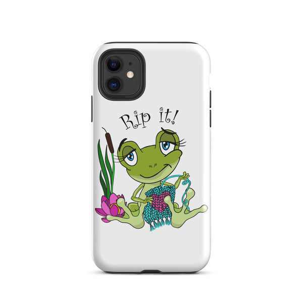 Tough Case for iPhone®, Rip It! Frog iPhone Case