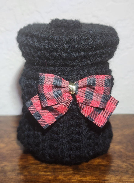 Trash Can Ornament, Handmade Crochet - My Fingers Fly