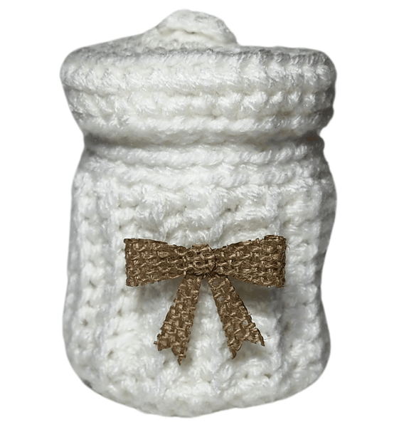 Trash Can Ornament, Handmade Crochet - My Fingers Fly