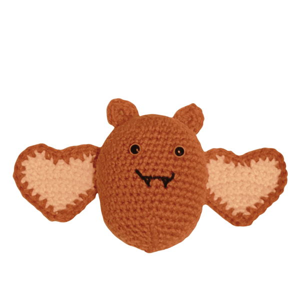 Valentine's Bat Amigurumi Crochet Pattern - My Fingers Fly