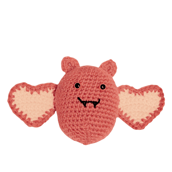 Valentine's Bat Amigurumi Crochet Pattern - My Fingers Fly