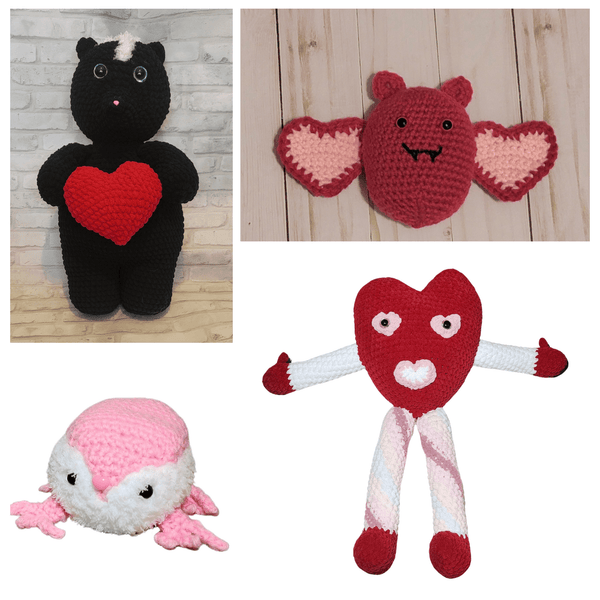 Valentine's Day Advent Calendar Crochet Pattern Ebook - My Fingers Fly