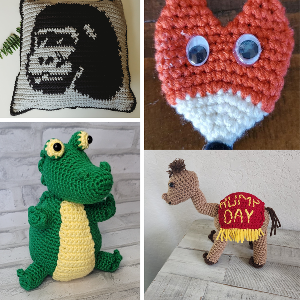 Zoo Animals Amigurumi Crochet Pattern Ebook