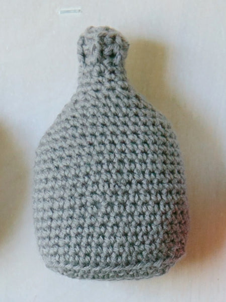 Crochet Kit for Baby Air Force Sweater and Canteen Baby Rattle