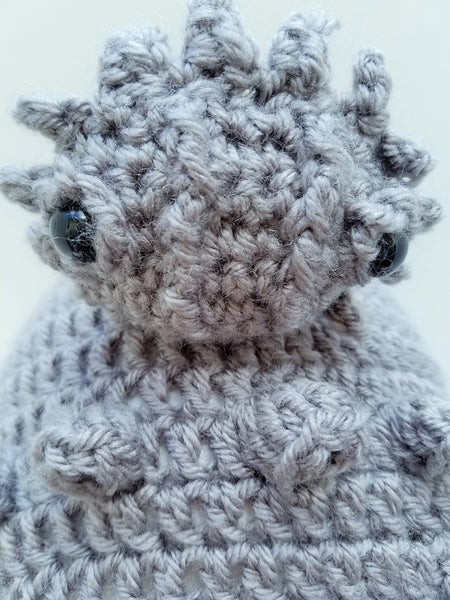 Horny Toad Hat (Texas Horned Toad) Crochet Pattern