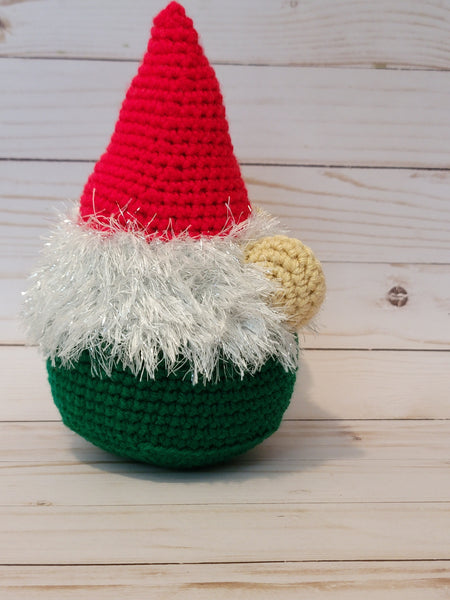 Christmas Gnome Eyeglass Holder Crochet Pattern