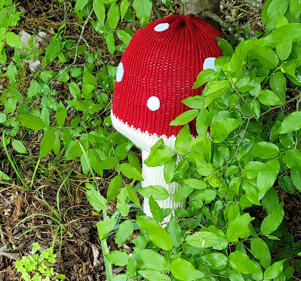 Mushroom Pillow Pattern for Addi Knitting Machine