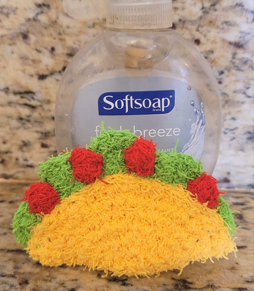 Taco Scrubby Crochet Pattern