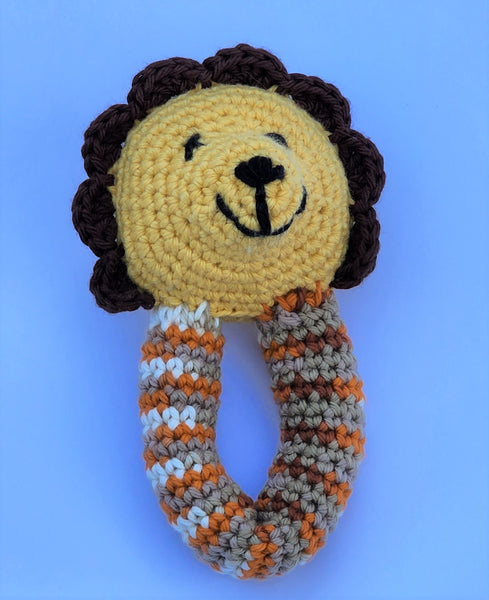 Lion Dog Toy Crochet Pattern