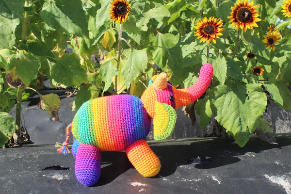 Elicorn (Uniphant) Plushie Crochet Pattern