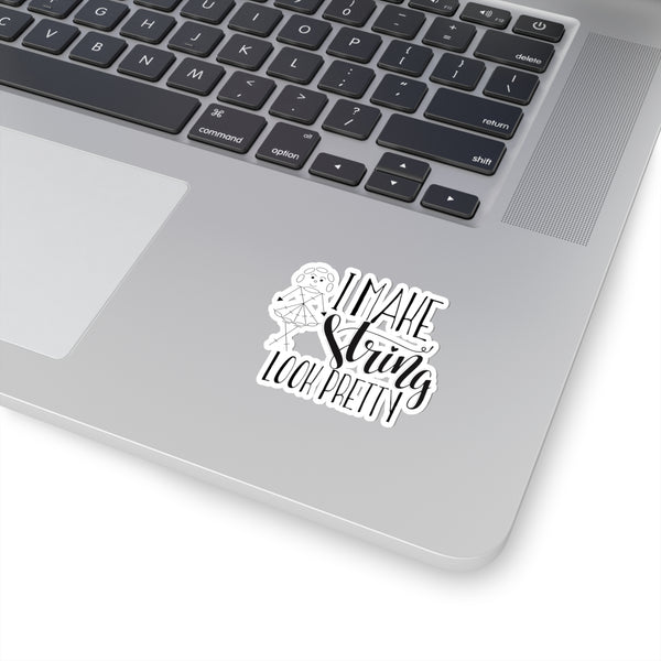 Kiss-Cut Stickers, I Make String Look Pretty