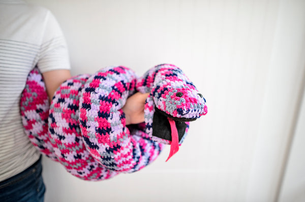 Snake Plush Toy Crochet Pattern