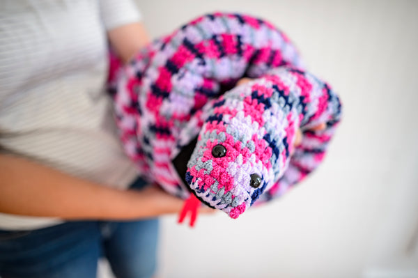 Snake Plush Toy Crochet Pattern