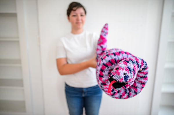 Snake Plush Toy Crochet Pattern