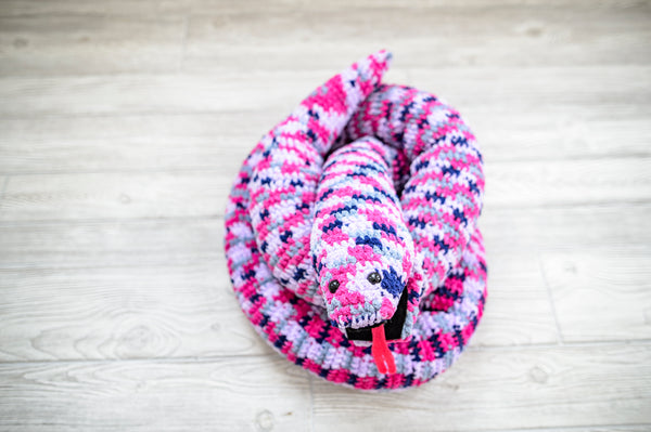 Snake Plush Toy Crochet Pattern