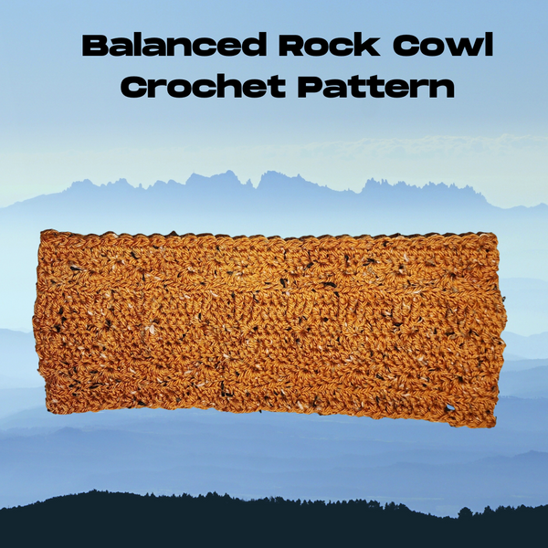 Balanced Rock Cowl Crochet Pattern