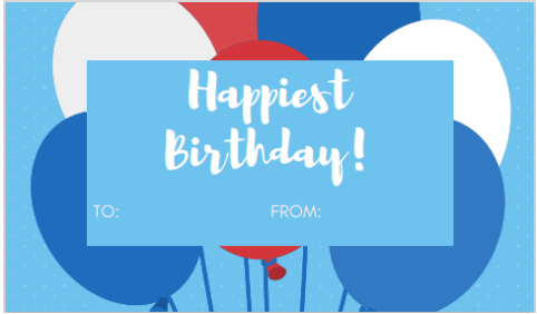 Birthday Gift Tags - Free Digital Download