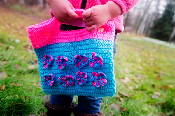 Butterfly Girls' Handbag Crochet Pattern