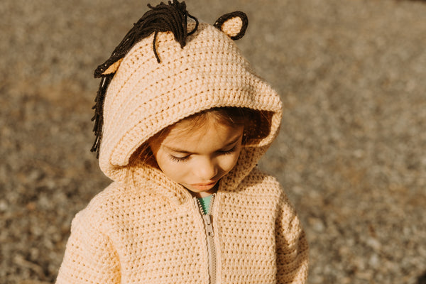 Kids Horse Hoodie Crochet Pattern