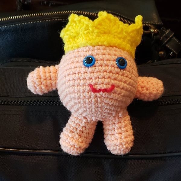 Peachy Queen Amigurumi Crochet Pattern