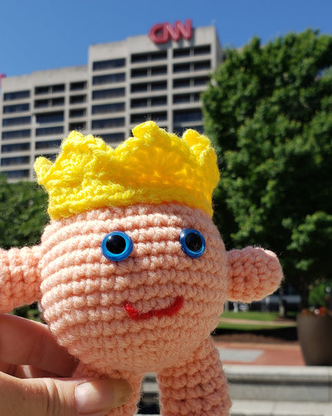 Peachy Queen Amigurumi Crochet Pattern