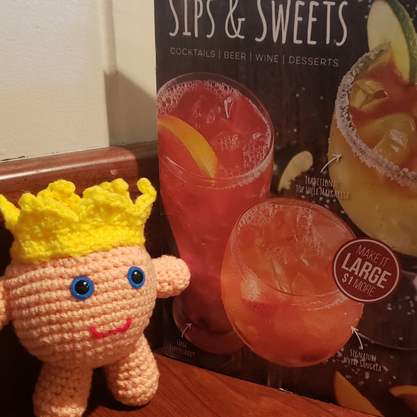 Peachy Queen Amigurumi Crochet Pattern