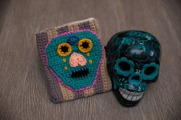 Sugar Skull Purses Crochet Pattern