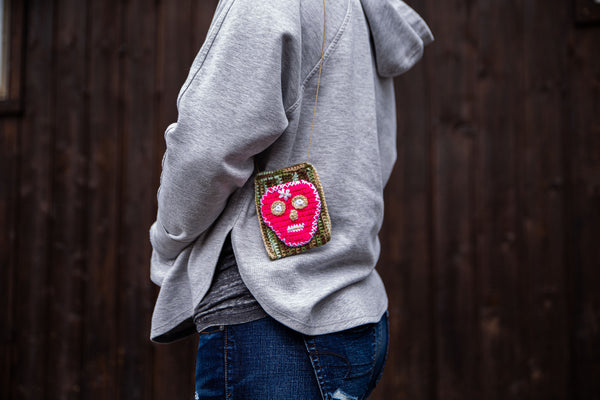 Sugar Skull Purses Crochet Pattern