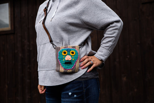 Sugar Skull Purses Crochet Pattern