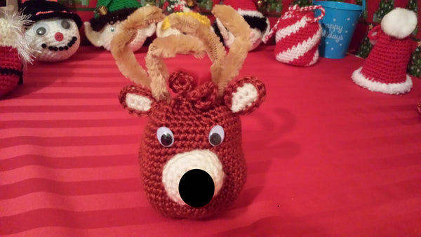 Christmas Gift Bags Crochet Pattern Ebook in PDF Format