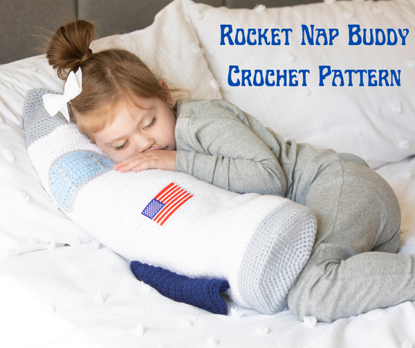 Rocket Nap Buddy Crochet Pattern